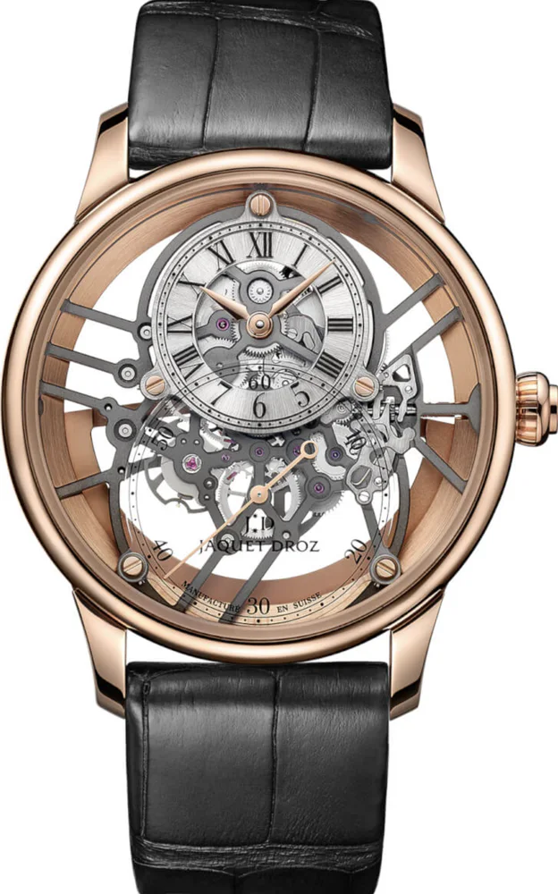 Jaquet-Droz Grande Seconde SW SKELET-ONE RED GOLD SAPPHIRE